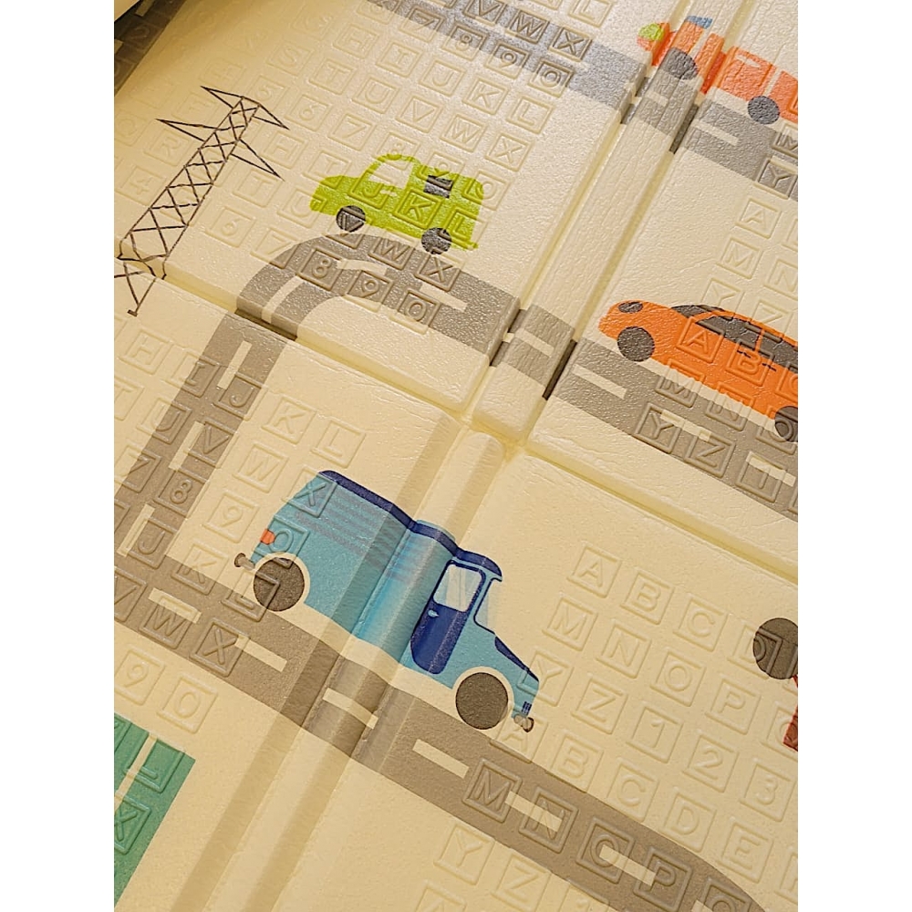 Autumnz PE Foldable Baby Playmat (Dimension 180cm x 200cm x 1.5cm